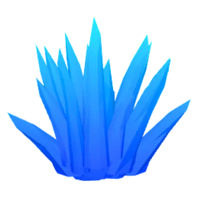 Rime, a low-poly model on a dark ground.
